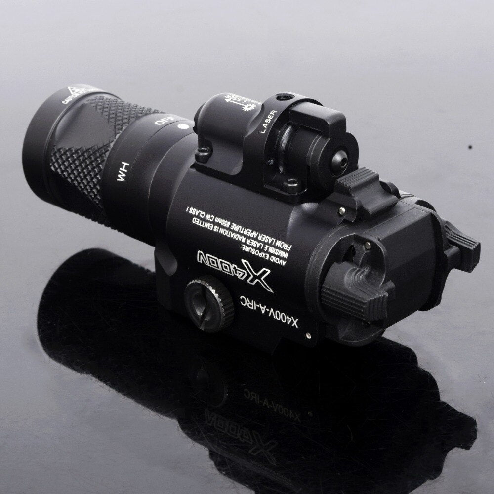 Mini tactical strobe flashlight